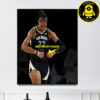 A’ja Wilson 2025 WNBA Finals MVP Poster Nike Celebrates Her Second Championship Meet History’s Maker Wall Art Home Decor Poster Canvas