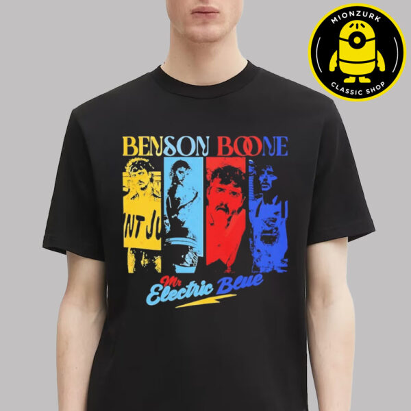 Benson Boone Mr Electric Blue Album Tour 2025 Unisex T-Shirt