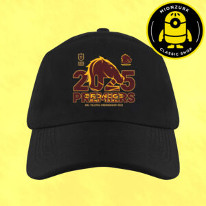 Brisbane Broncos Are 2025 National Rugby League Men’s Premiers Classic Cap Hat Snapback