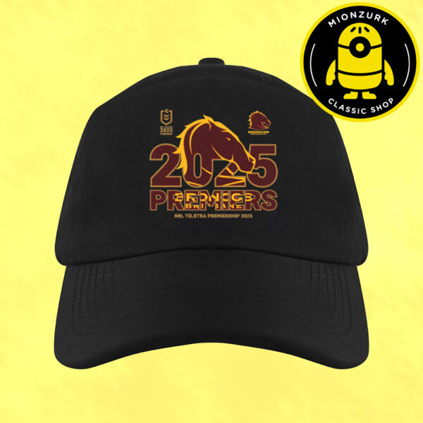 Brisbane Broncos Are 2025 National Rugby League Men’s Premiers Classic Cap Hat Snapback