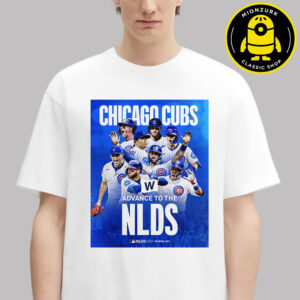Chicago Cubs Advance To The NLDS Mlb 2025 Unisex T-Shirt