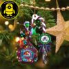 Colorado Avalanche NHL Grinch Candy Cane Custom Name Xmas Gifts Christmas Tree Ornament