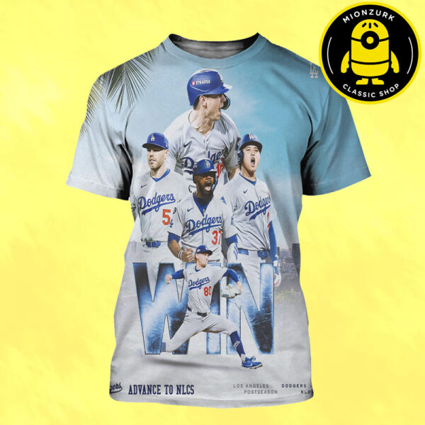 Congrats Los Angeles Dodgers Win 2025 NLCS MLB All Over Print Shirt