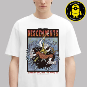 Descendents Punk In The Park 2025 Festival Poster In San Pedro CA Berth 46 On October 4th And 5th 2025 Unisex T-Shirt