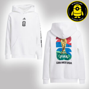 FIFA World Cup 26™ Match Ball Graphic Can Mex USA 2026 Unisex Hoodie T-Shirt