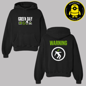 Green Day Warning 25 Signs Unisex Hoodie