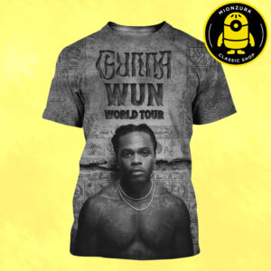 Gunna Wun World Tour 2025 2026 Schedule Magazine All Over Print Shirt