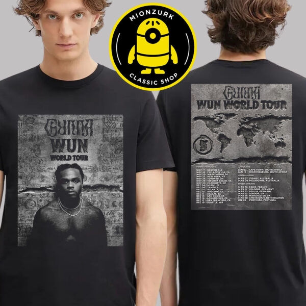 Gunna Wun World Tour 2025 2026 Schedule Two Sided Unisex T-Shirt