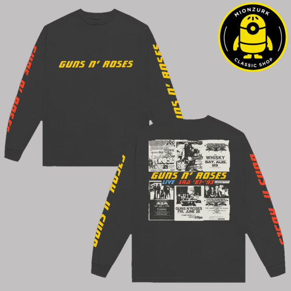 Guns N Roses Exclusive Live Era Unisex Longsleeve Shirt