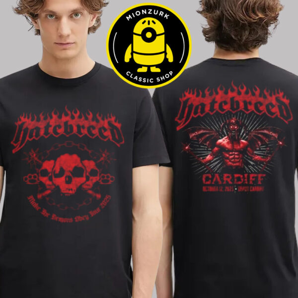 Hatebreed Cardiff UK 2025 Venus Tee At The Depot Cardiff On October 12th 2025 Two Sided Unisex T-Shirt