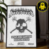 Hatebreed Event Poster In Manchester UK At Star And Garter Manchester On October 14th 2025 Home Decor Poster Canvas