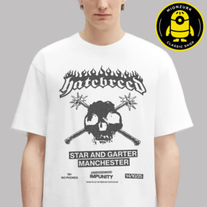 Hatebreed Event Poster In Manchester UK At Star And Garter Manchester On October 14th 2025 Unisex T-Shirt