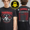 Hatebreed Linited Savageru 2025 Merch Tee Make The Demons Obey Tour 2025 Schedule Two Sided Unisex T-Shirt