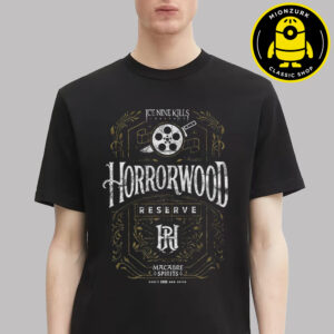 Ice Nine Kills X The Laugh Track Horrorwood Reserve Black Unisex T-Shirt