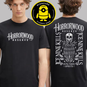 Ice Nine Kills X The Laugh Track Horrorwood Reserve Vintage Two Sided Unisex T-Shirt