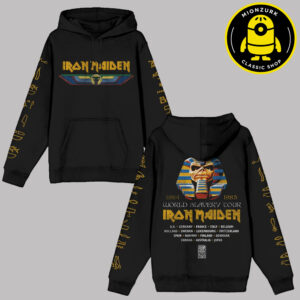 Iron Maden World Slavery IM50 50th Anniversary Merch Unisex Hoodie