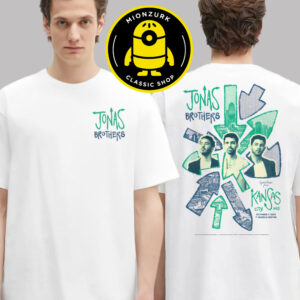 Jonas Brothers Kansas City 2025 Venue Tee Greetings From Your Hometown In Kansas City MO At T Mobile Center On October 7 2025 Two Sided Unisex T-Shirt