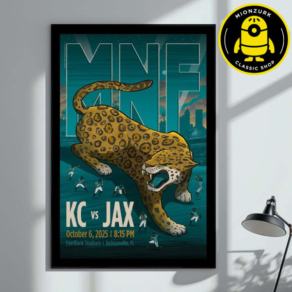 Kansas City Chiefs Vs Jacksonville Jaguars Matchup Game Day At Ever Bank Stadium In Jacksonville FL On October 6 2025 Home Decor Poster Canvas