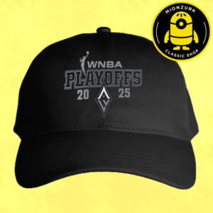 Las Vegas Aces 2025 WNBA Playoffs Logo Classic Cap Hat Snapback