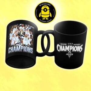 Las Vegas Aces Are 2025 WNBA Champions Ceramic Coffee Mug