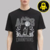 Las Vegas Aces Stadium Black 2025 WNBA Finals Champions Sunset Urban Premium Unisex T-Shirt