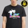 Jonas Brothers Kansas City 2025 Venue Tee Greetings From Your Hometown In Kansas City MO At T Mobile Center On October 7 2025 Two Sided Unisex T-Shirt