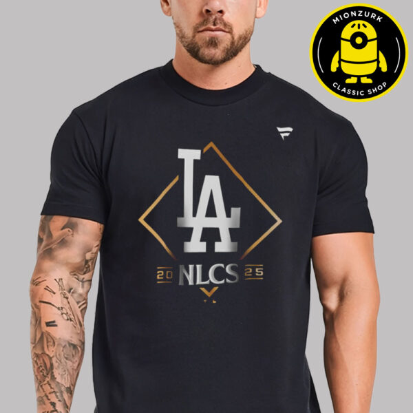 Los Angeles Dodgers 2025 NLCS National League Division Series Champions Locker Room MLB Unisex T-Shirt
