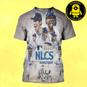 Los Angeles Dodgers Are MLB 2025 NLCS Champions All Over Print Shirt