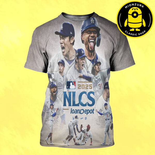 Los Angeles Dodgers Are MLB 2025 NLCS Champions All Over Print Shirt