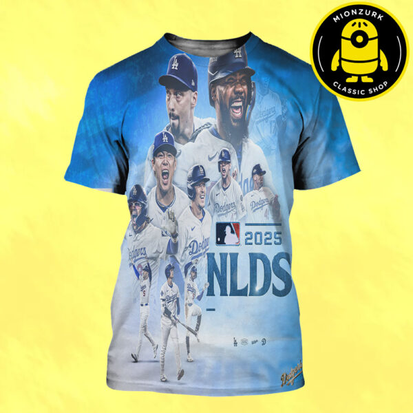 Los Angeles Dodgers Are MLB 2025 NLDS Bound All Over Print Shirt