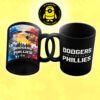 Los Angeles Dodgers Vs Philadelphia Phillies 2025 MLB NLDS Matchup Ceramic Coffee Mug