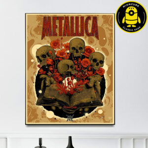Metallica Event Poster Mama Said Art Home Decor Poster Canvas