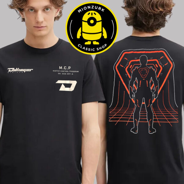 Nine Inch Nails SMO X Tron Ares Merch Tee Dillinger Systems Logo And Ares Two Sided Unisex T-Shirt