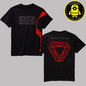 Nine Inch Nails SMO X Tron Ares Merch Tee Logo And Identity Disc Two Sided Unisex T-Shirt