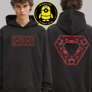 Nine Inch Nails SMO X Tron Ares Merch Tee Logo And Identity Disc Unisex Hoodie
