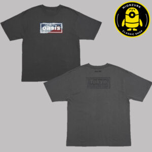 Oasis Tokyo 2025 Exclusive Tee Fuji At Tokyo Dome In Bunkyo Tokyo JP On October 25 And 26 2025 Two Sided Unisex T-Shirt