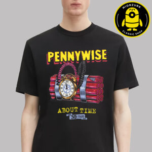 Pennywise Merch Tee About Time 30 Year Anniversary Unisex T-Shirt