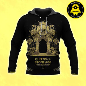 Queens Of The Stone Age Event Poster Alive In The Catacombs At Fox Theatre In Detroit MI Onn October 3th 2025 All Over Print Shirt