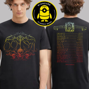 Queens Of The Stone Age QOTSA Limited Tee Alive In The Catacombs Skull Tour 2025 Two Sided Unisex T-Shirt
