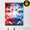 UFC 320 Magomed Ankalaev Vs Alex Pereira Artist Series Poster Canvas