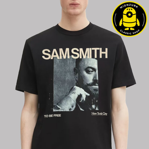 Sam Smith Merch Tee To Be Free In New York City Photo Unisex T-Shirt