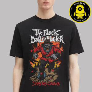 The Black Dahlia Murder Smashes California 2025 Merch Tee At Doug Mitchell Thunderbird Sports Centre In Vancouver Canada On October 18th 27th And 28th 2025 Unisex T-Shirt