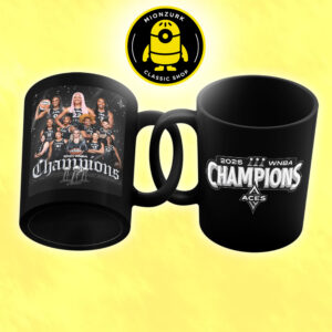The Las Vegas Aces Are The 2025 WNBA Champions The Third Time Ceramic Mug