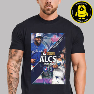 Toronto Blue Jays Vs Seattle Mariners 2025 American League Championship Series Matchup Unisex T-Shirt