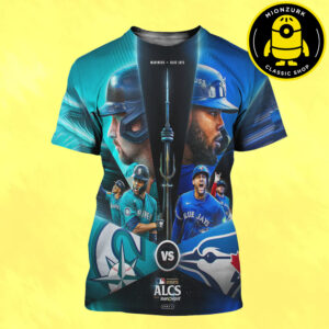 Toronto Blue Jays Vs Seattle Mariners MLB 2025 ALCS Matchup All Over Print Shirt