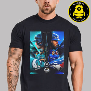 Toronto Blue Jays Vs Seattle Mariners MLB 2025 ALCS Matchup Unisex T-Shirt