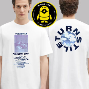 Turnstile Merch Tee Glow On The Never Enough Tour 2025 Two Sided Unisex T-Shirt