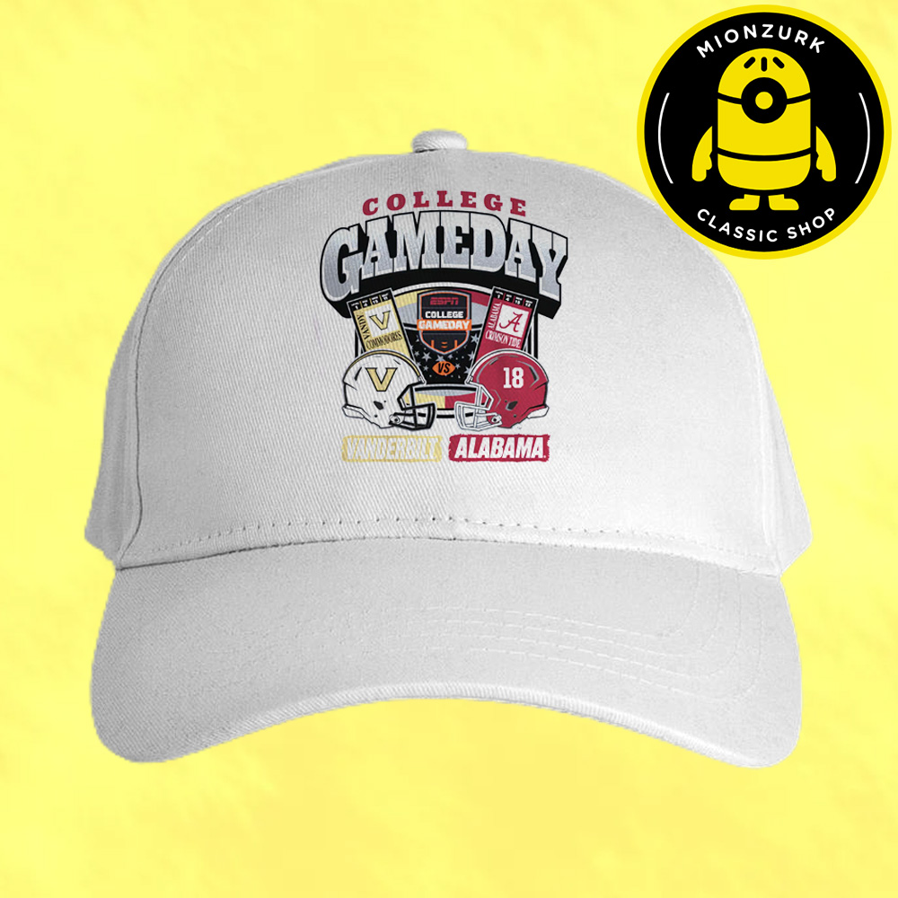 Vanderbilt Commodores Vs Alabama Crimson College Game Day Matchup In Tuscaloosa AL At Bryant Denny Stadium On October 4 2025 NCAA Classic Cap Hat Snapback