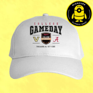 Vanderbilt Commodores Vs Alabama Crimson Tide College Game Day In Tuscaloosa AL On October 4 2025 NCAA Classic Cap Hat Snapback
